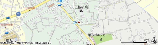 埼玉県上尾市上野309周辺の地図