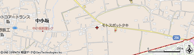 埼玉県坂戸市中小坂465周辺の地図