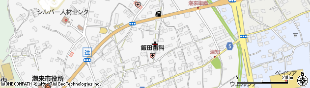 茨城県潮来市辻周辺の地図