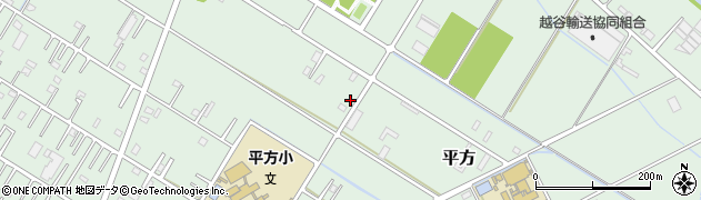埼玉県越谷市平方2520周辺の地図