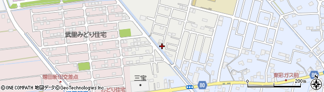 埼玉県春日部市武里中野690周辺の地図
