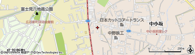 埼玉県坂戸市中小坂922周辺の地図