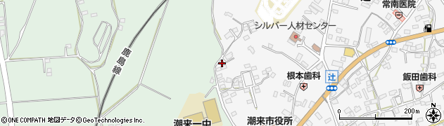 茨城県潮来市辻729周辺の地図