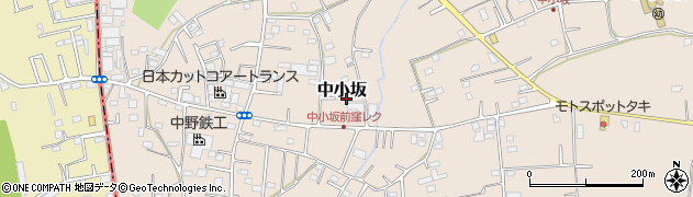 埼玉県坂戸市中小坂754周辺の地図