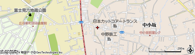 埼玉県坂戸市中小坂920周辺の地図