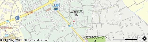 埼玉県上尾市上野287周辺の地図