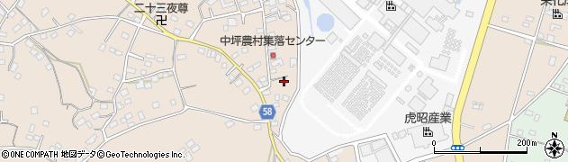 茨城県守谷市野木崎1117周辺の地図