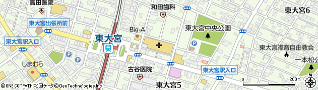 キャンドゥサンピア東大宮店周辺の地図