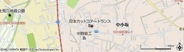 埼玉県坂戸市中小坂954周辺の地図