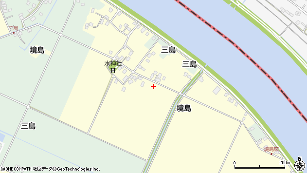〒287-0813 千葉県香取市境島の地図