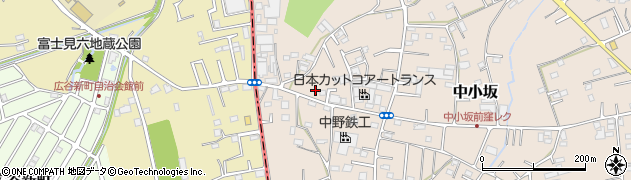 埼玉県坂戸市中小坂949周辺の地図