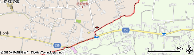 埼玉県坂戸市中小坂319周辺の地図