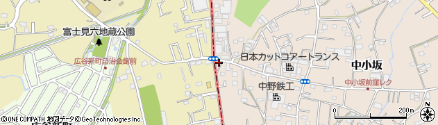 埼玉県坂戸市中小坂926周辺の地図
