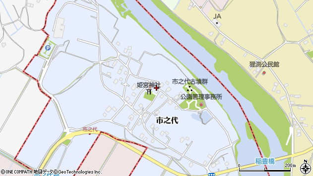 〒302-0037 茨城県取手市市之代の地図