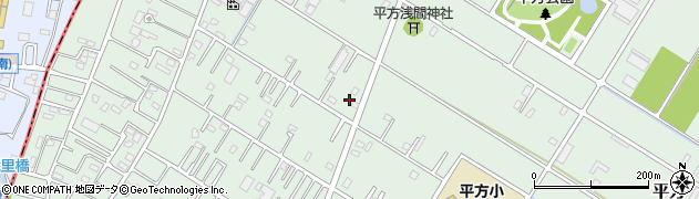 埼玉県越谷市平方3094周辺の地図