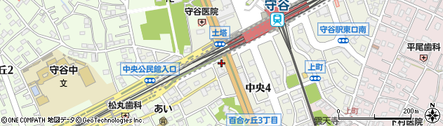 ニッポンレンタカーＴＸ守谷駅前営業所周辺の地図