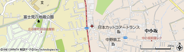 埼玉県坂戸市中小坂928周辺の地図
