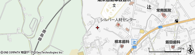 茨城県潮来市辻747周辺の地図