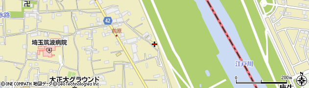 埼玉県北葛飾郡松伏町築比地1477周辺の地図