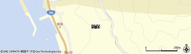 福井県越前町（丹生郡）新保周辺の地図