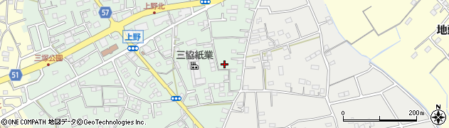 埼玉県上尾市上野281周辺の地図