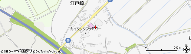 茨城県稲敷市江戸崎（乙）周辺の地図