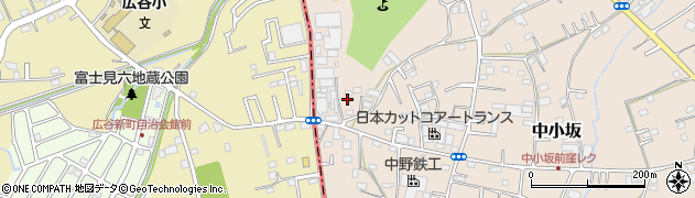 埼玉県坂戸市中小坂947周辺の地図