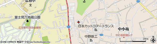 埼玉県坂戸市中小坂946周辺の地図