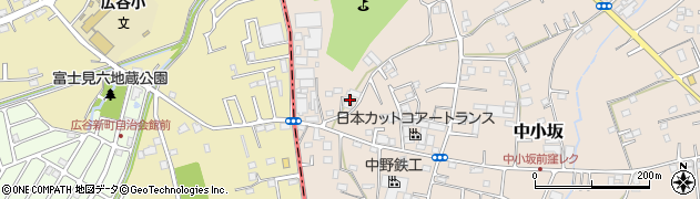 埼玉県坂戸市中小坂945周辺の地図