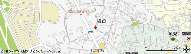 ミニストップ野田堤台店周辺の地図