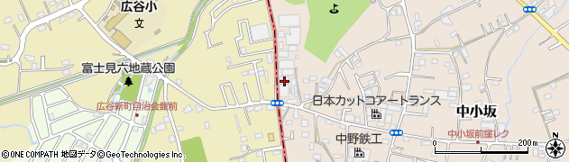 埼玉県坂戸市中小坂927周辺の地図