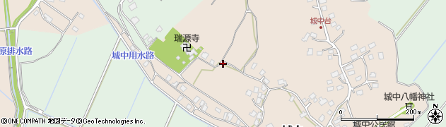茨城県つくばみらい市城中67周辺の地図