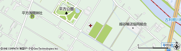 埼玉県越谷市平方2359周辺の地図