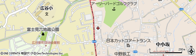 埼玉県坂戸市中小坂929周辺の地図