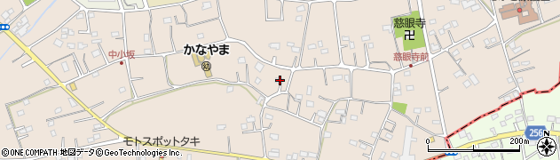 埼玉県坂戸市中小坂496周辺の地図
