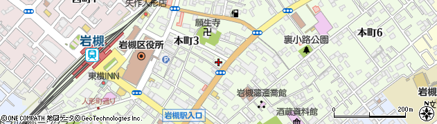 メティス学院　岩槻校周辺の地図