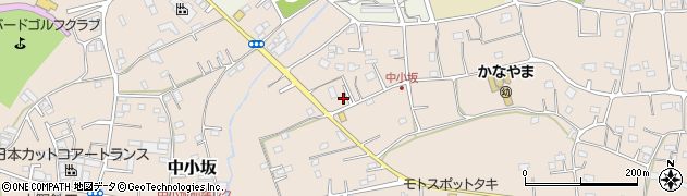 埼玉県坂戸市中小坂547-1周辺の地図