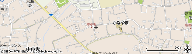 埼玉県坂戸市中小坂531周辺の地図