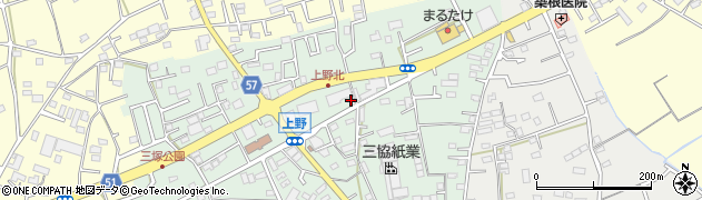 埼玉県上尾市上野35周辺の地図