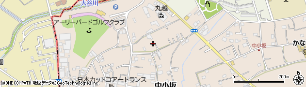 埼玉県坂戸市中小坂733-82周辺の地図