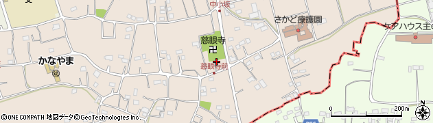 埼玉県坂戸市中小坂284周辺の地図