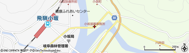 小坂振興事務所周辺の地図