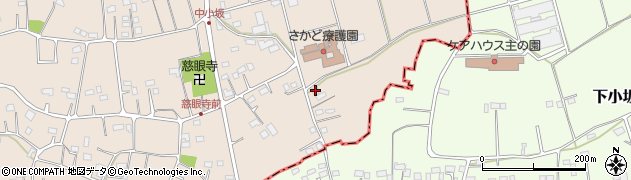 埼玉県坂戸市中小坂2周辺の地図