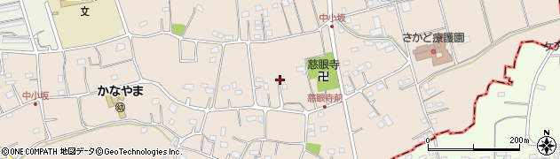 埼玉県坂戸市中小坂357周辺の地図