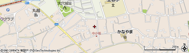 埼玉県坂戸市中小坂550-1周辺の地図