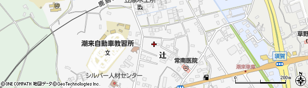 茨城県潮来市辻472周辺の地図