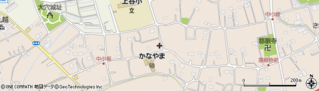埼玉県坂戸市中小坂518-7周辺の地図