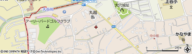 埼玉県坂戸市中小坂733周辺の地図