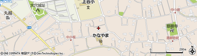 埼玉県坂戸市中小坂518-12周辺の地図
