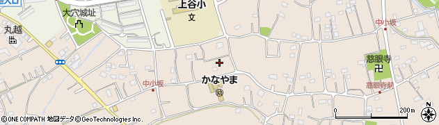 埼玉県坂戸市中小坂518-13周辺の地図